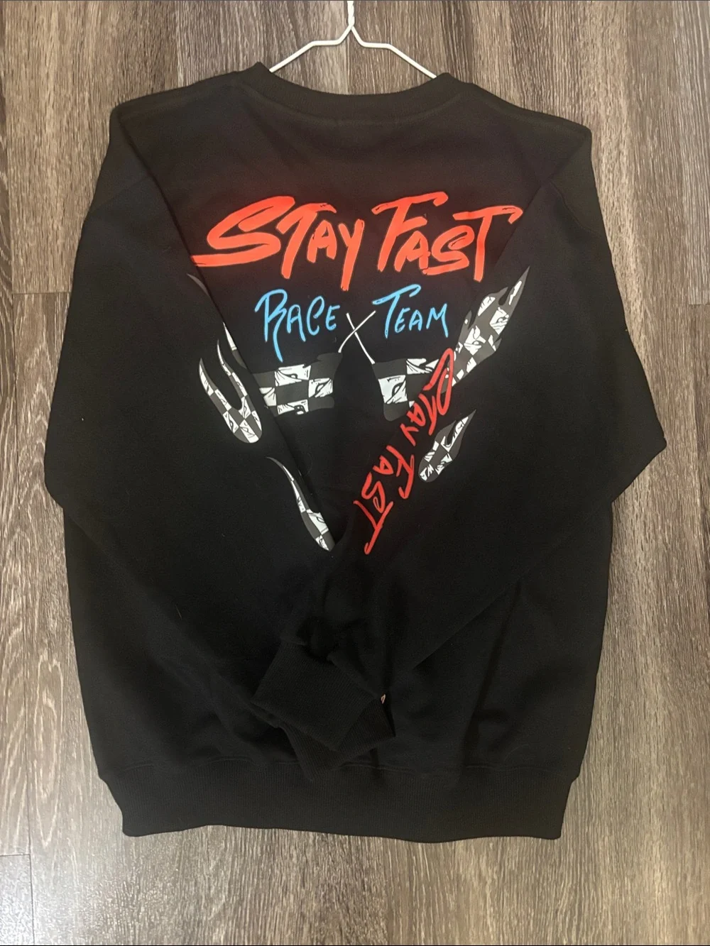 Chrome Hearts stay fast matty boy Crewneck